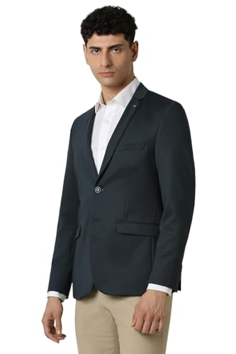 Van Heusen Men's Blazer (VHBZVKULFH64310_Navy