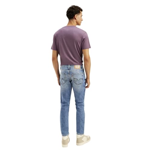 Levi's Men's Blue Regular Fit Mid Rise Jeans