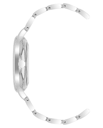 Nine West Women's Bracelet Watch, Silver/Rainbow, Modern