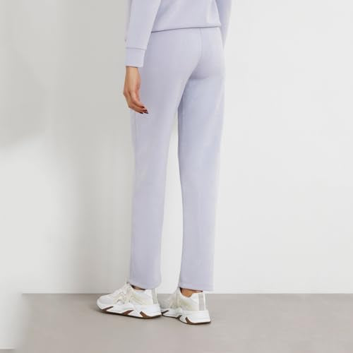 GUESS Purple Mid Rise Faux Suede Ankle Trouser for Women