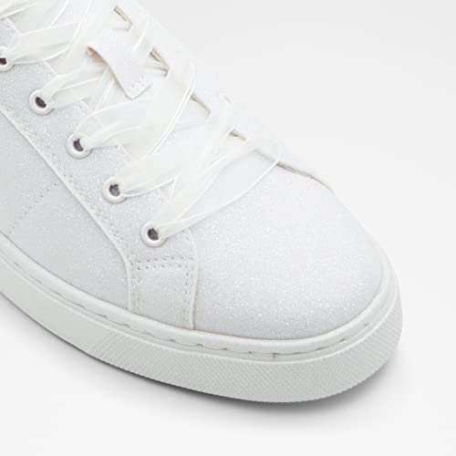 Aldo Women WOOLLYA110 Synthetic Sneakers White