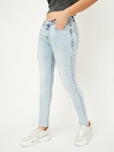 Max Women's Skinny Jeans (TARA1D_Light Blue
