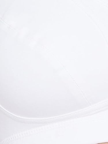 Clovia Women's Cotton Non-Padded Non-Wired Full-Figure Bra_BR2336T18_White_34D