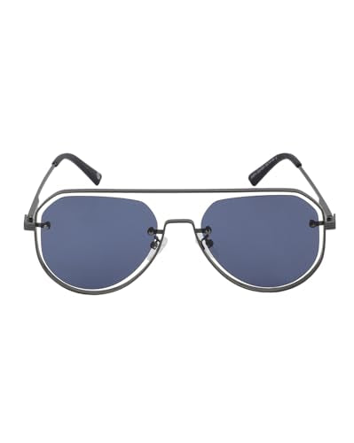 Carlton London Premium Grey Toned & Polarised Lens Oversized Sunglass for men