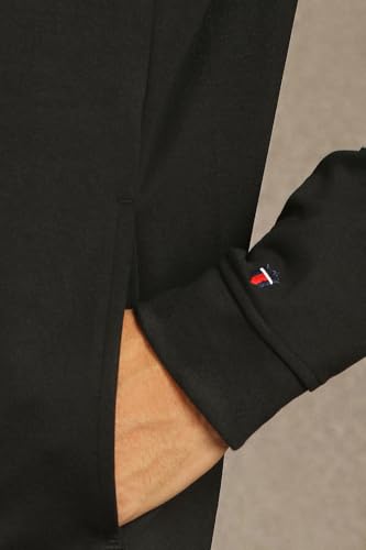 Men Casual Black Graphic Print Sweatshirt