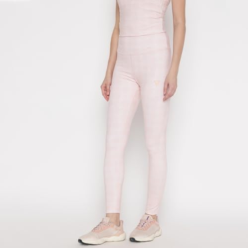 GUESS Women Pink Printed Legging_7628067290795