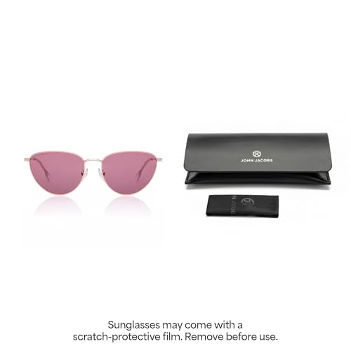 Full Rim Cat Eye Stylish & Premium Sunglasses | Polarized and 100% UV Protected | Women | Narrow | JJ S70011
