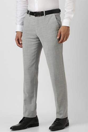 Van Heusen Men's Slim Work Utility Pants (VHTFWSLBL91212_Grey