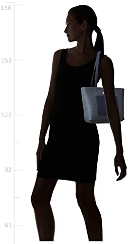 Caprese Womens Milan T Medium Dull Navy Classic Tote Bag