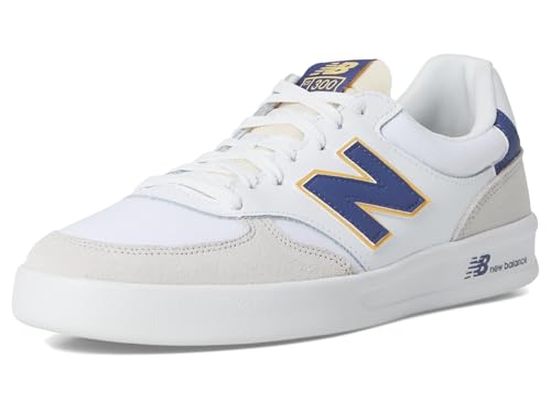 New Balance Men's CT300 Casual Shoes, White,10.5