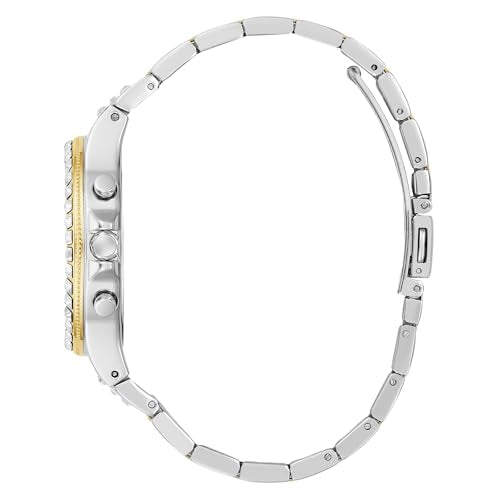 GUESS Moonlight Silver Round Dial Analog Women's Watch - GW0320L7