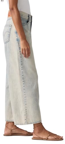Levi's Women's Middy Wide Leg Ankle Jeans, (New) a Little Hazy (Lightweight) (Non-Stretch), (New) a Little Hazy (Lightweight) (Non-stretch), 27