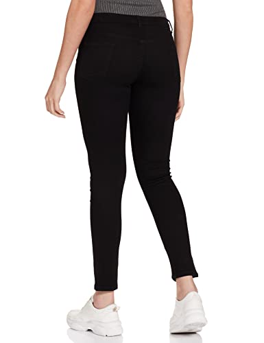 Max Women's Slim Jeans (NOOSN1AMOS_Black_36)