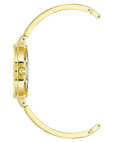 Anne Klein Women's Genuine Diamond Dial Bangle Watch, Gold, Gold