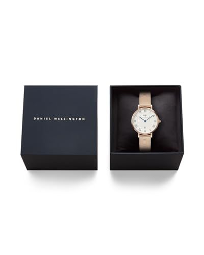 Daniel Wellington White Round Dial Analogue Women's Watch - DW00100856K