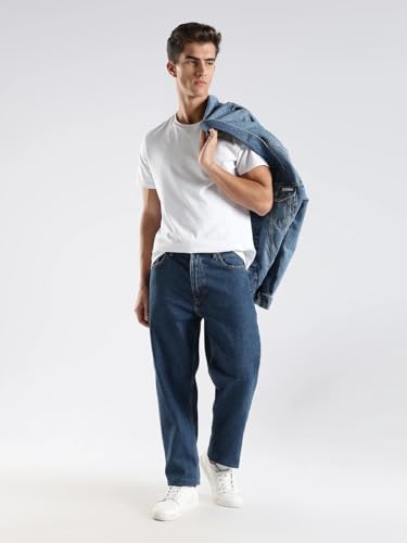 Calvin Klein Jeans Men's Tapered Jeans (4RD712G011_Harbour Blue