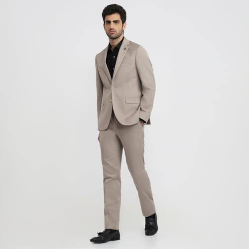 Raymond Fawn Solid Pattern Men Suit