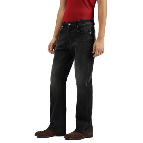 United Colors of Benetton Men's Bootcut Jeans (25A4BMRG1314I901_Black