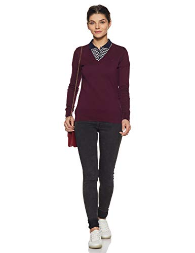 Nautica Women's Cotton Pullover (NT539SV0175PA_Aurora Purple_XS)