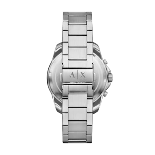 Armani Exchange Silver Quartz Stainless Steel Watch AX7166SET