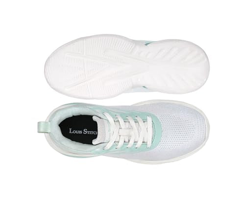 LOUIS STITCH Women’s Aqua Sage Lightweight Athleisure Sport Shoes | Lightweight Casual Sneakers | Lace-Up Sneaker and Athleisure Wear| Perfect for Casual, Gym & Travel Wear | LSLD-ATH | UK-5
