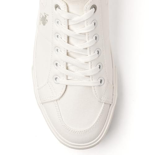 U.S. POLO ASSN. USPA | CLARKIN 10.0 | Stylish Casual Sneaker Shoes for Man White