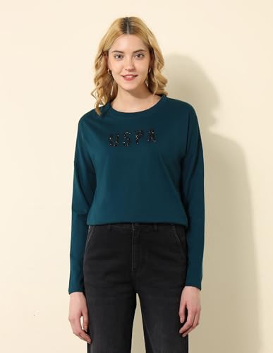 U.S. POLO ASSN. Women's Oversized Fit T-Shirt (UWSS25TSH302