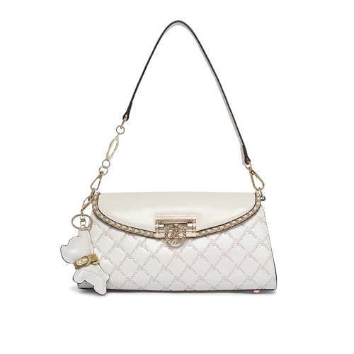 Akiki London Women's Harold 28 Flap Sling Bag with Dog Charm