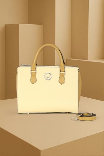 Allen Solly textured handheld bag with detachable strap