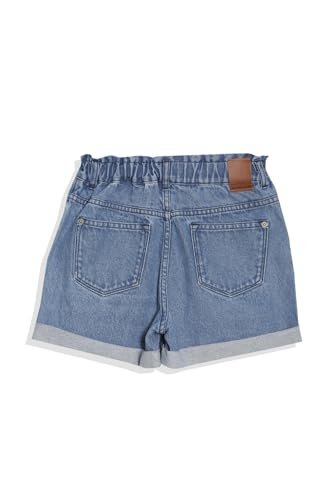 Allen Solly Girls Blue Solid Shorts