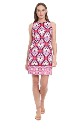 Attire Empire Floral Print Bodycon Pink Mini Dress