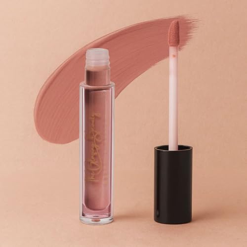 The Glazing Beauty Mocha Muse – Nude Brown Liquid Lipstick | Long-Lasting Matte Finish, Smudge-Proof & Lightweight Lip Color