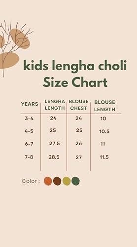 ALOK ENTERPRISE Kids Girls Blue Floral Printed Lehenga Choli Set | Sleeveless Cotton Blend Lehenga for Girls | Festive, Wedding & Traditional Ethnic (WHITE, 3-4 YEARS)