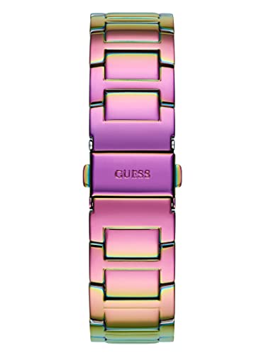 GUESS Round 40mm Silver Dial Analog Women Watch - GW0044L1