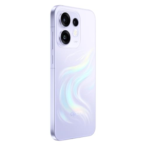 Oppo Reno16 5G (Stellar Purple, 8GB, 256GB) | 50MP 3.5X Telephoto Camera | 4K 60fps HDR Video | AI Remix Collage | Snapdragon 7 Gen 4 | 6700mAh 80W SUPERVOOC | ColorOS 16 | IP69K