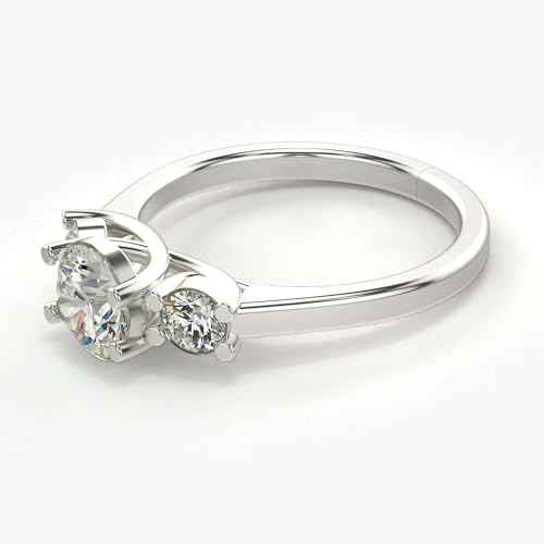 VALANOVA Hallmarked 18K Gold & Certified Lab Grown Diamond 1.08cts | Ring For Women's/Girls | Stylish & Elegant | VGR0461R | Ring Size: 16