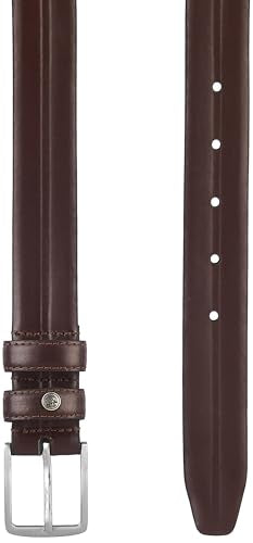 Men Brown Solid Casual Belt