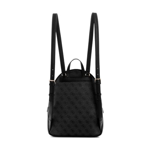 Guess Women Coal Logo Geometric Manhattan Large Backpack