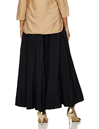 W for Woman Women Regular Fit Bottom(19CR60383-212498_Black_Ws)