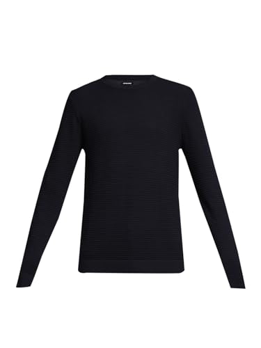 Jack & Jones Men Slim Fit Navy Blue Sweater