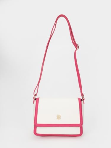 Tommy Hilfiger Solid Pink Pu Sling Bag