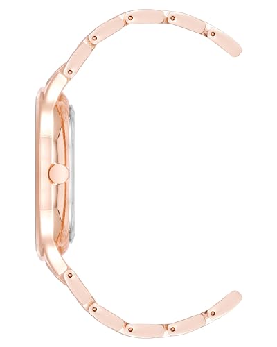 Nine West Women's Bracelet Watch, Rose Gold-Tone, NW/2336RORG