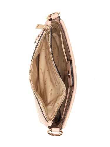 GUESS Women's Pink Solid Crossbody Bag| Ladies Purse Handbags | Gift For Ladies