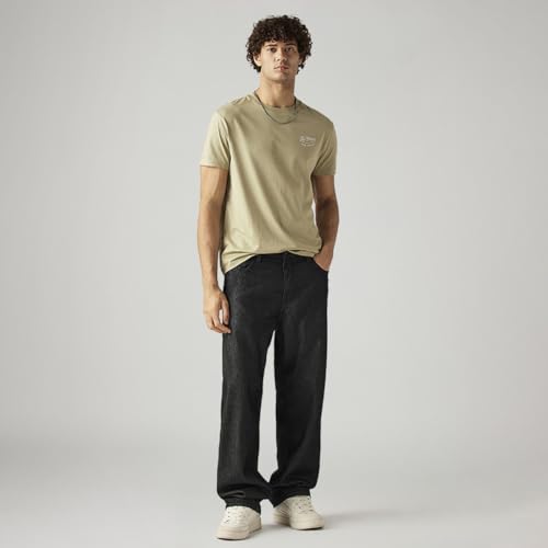 Levi's Men's 578 Black Loose Fit Mid Rise Jeans