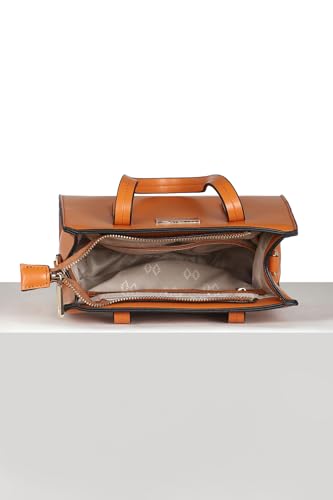 Van Heusen Women Orange Solid Casual Sling Bag