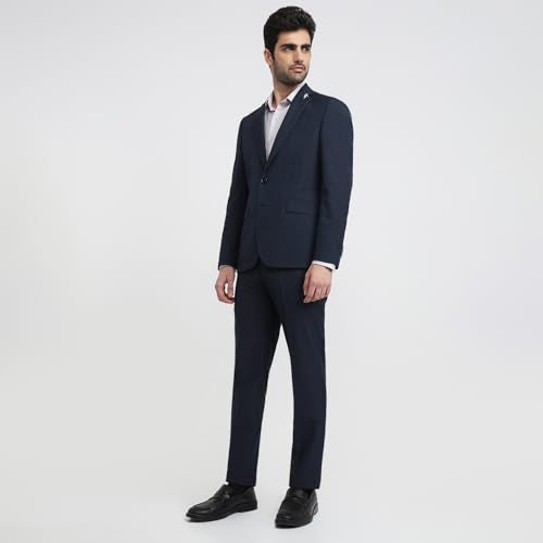 Raymond Blue Checks Pattern Men Suit