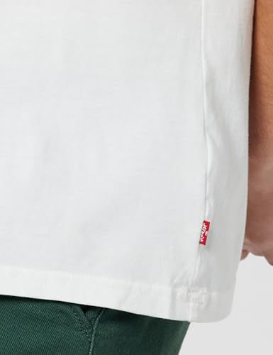 Levi's Men's Printed Relaxed Fit T-Shirt White
