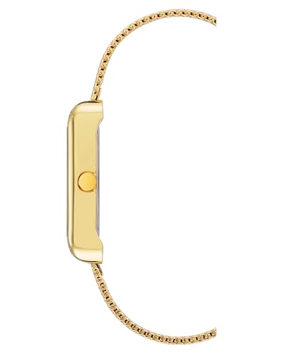 Nine West Women's Mesh Bracelet Watch, Gold, NW/2090CHGB