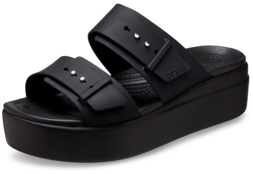 Crocs Women Black Brooklyn Sandal 207431-001-W7