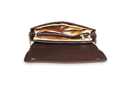 FLYING BERRY Women's Sling Bag (BROWN)